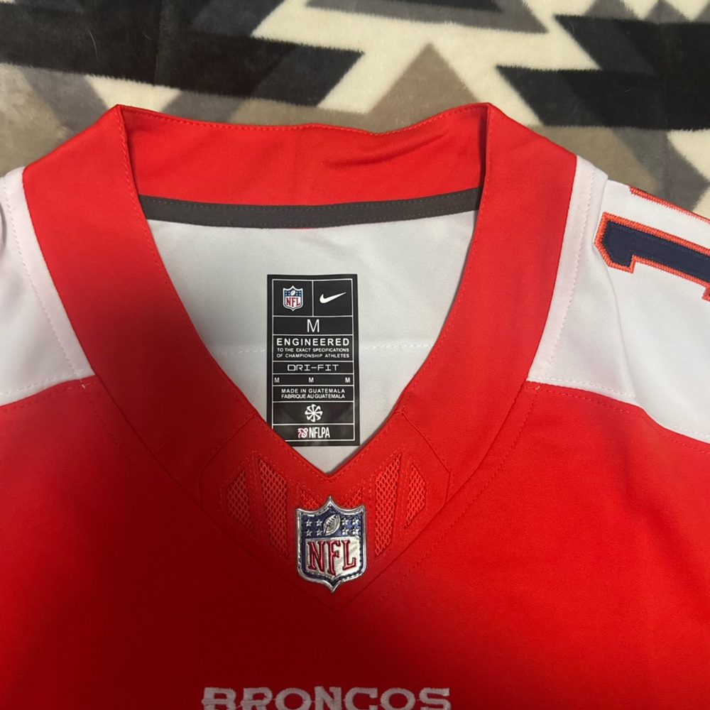 Bo Nix Denver Broncos Stitched Adult Jersey - Picture 4 of 8